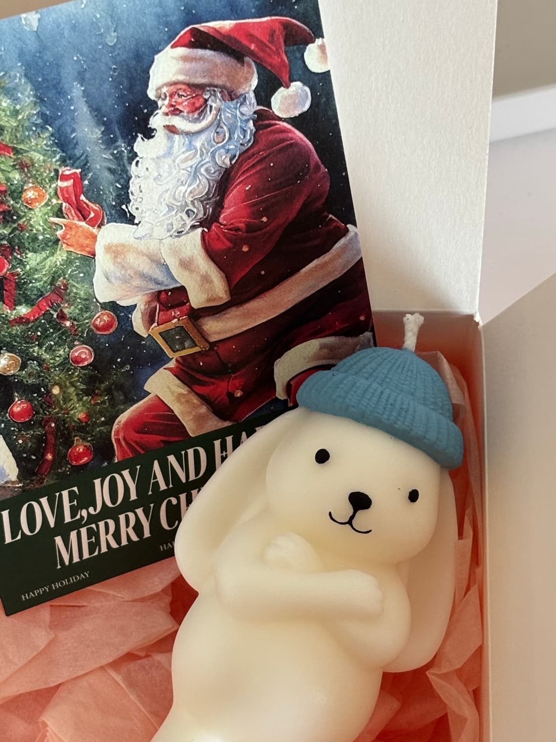 으슬으슬 털모자토끼캔들 상품이미지3