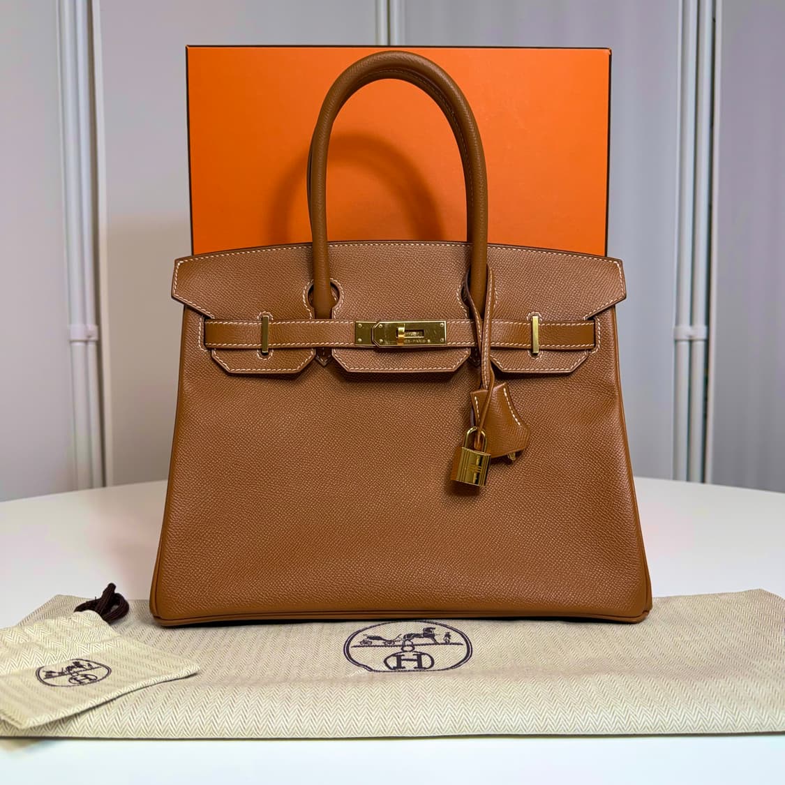 에르메스 버킨 30 골드 금장 상품이미지1