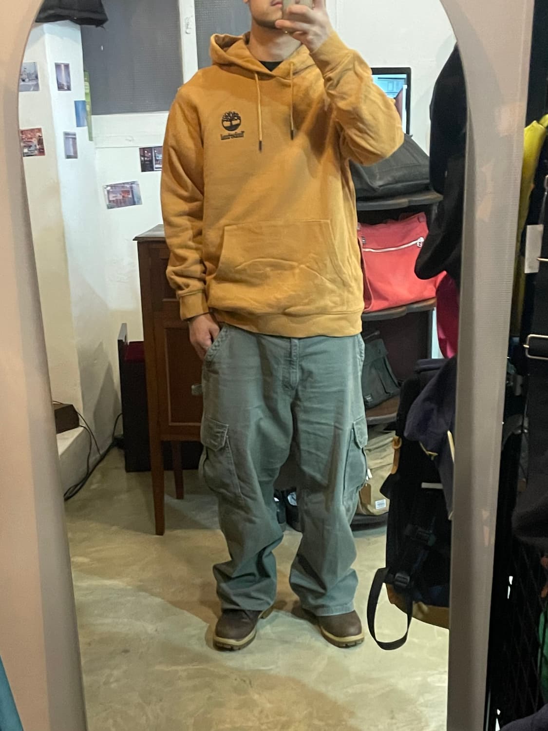 팀버랜드 된장 후드 L 상품이미지1