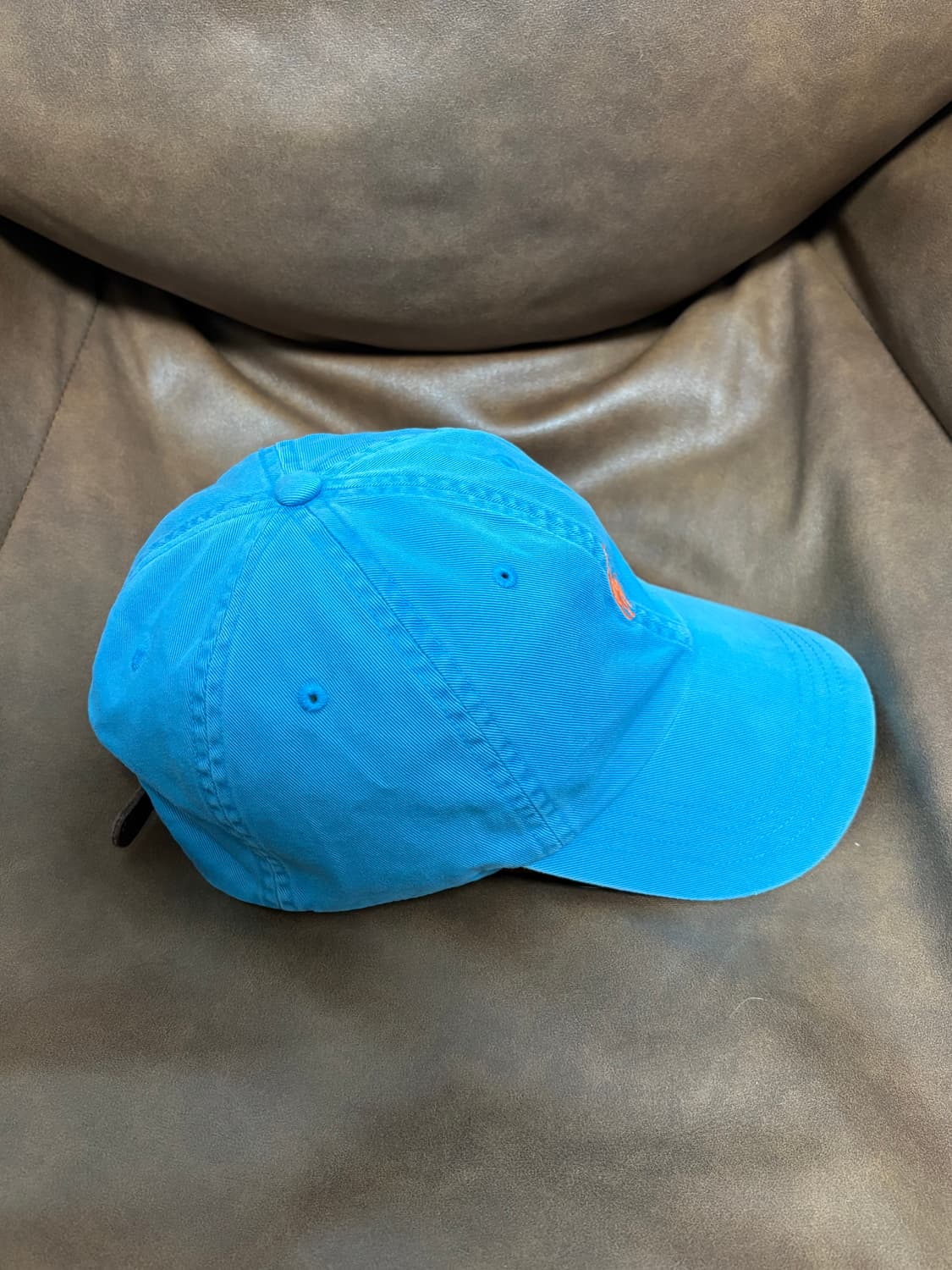 90s 폴로 랄프로렌 레더 스트랩 볼캡 상품이미지6