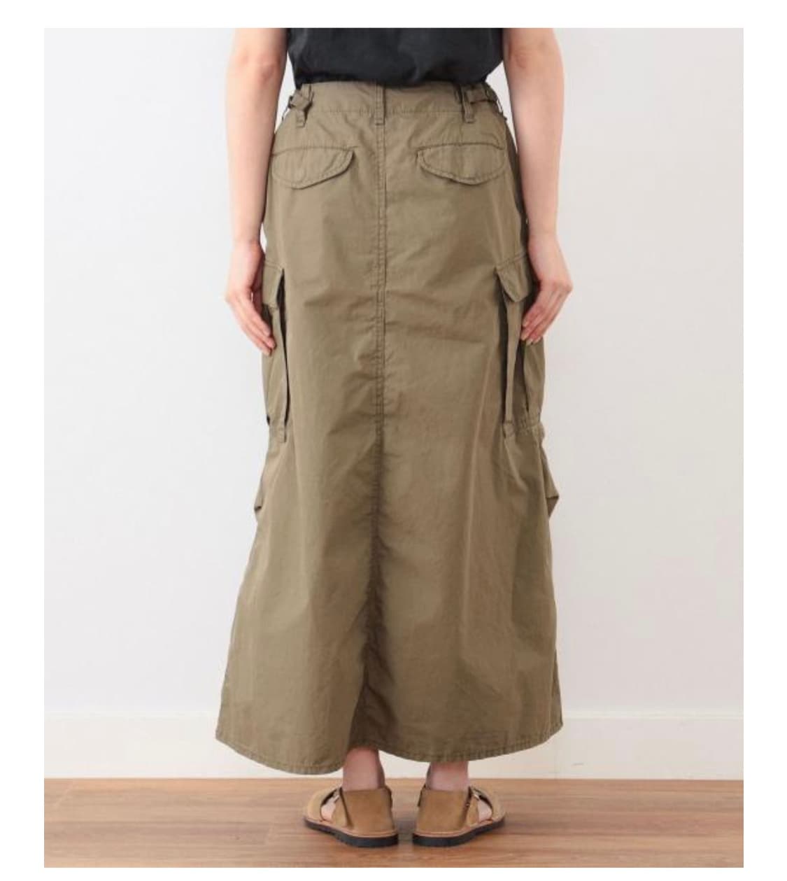 빔즈보이 여성 롱 카고 치마 상품이미지10