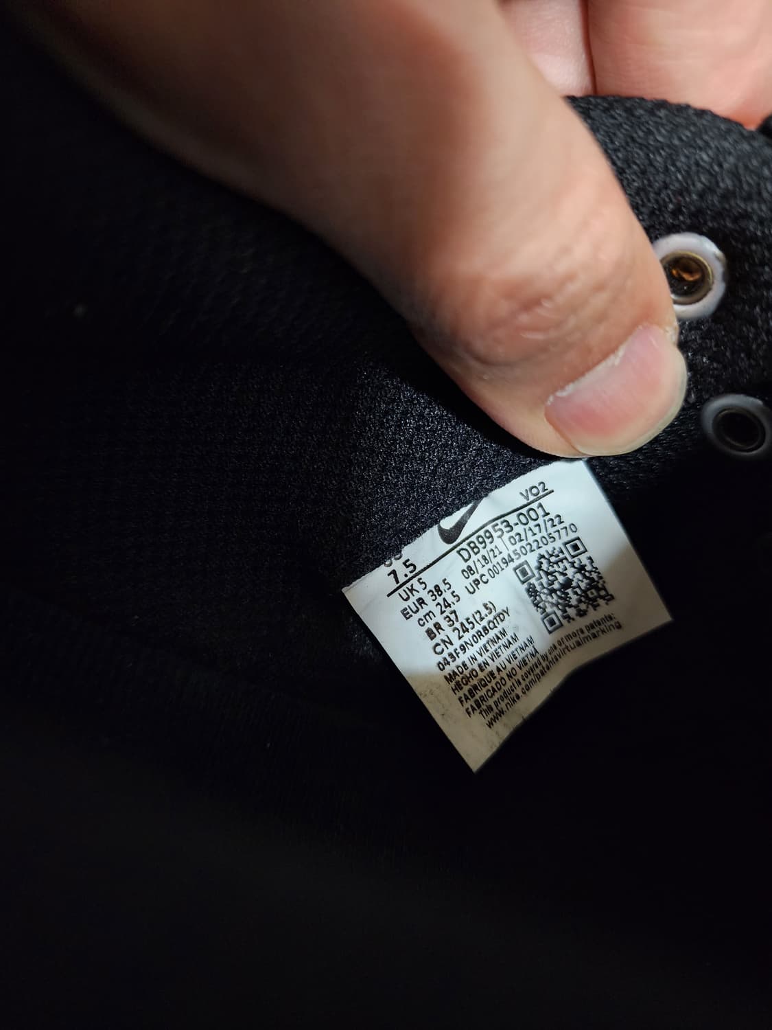 여성 나이키 라하르 로우 블랙  245사이즈  상품이미지2