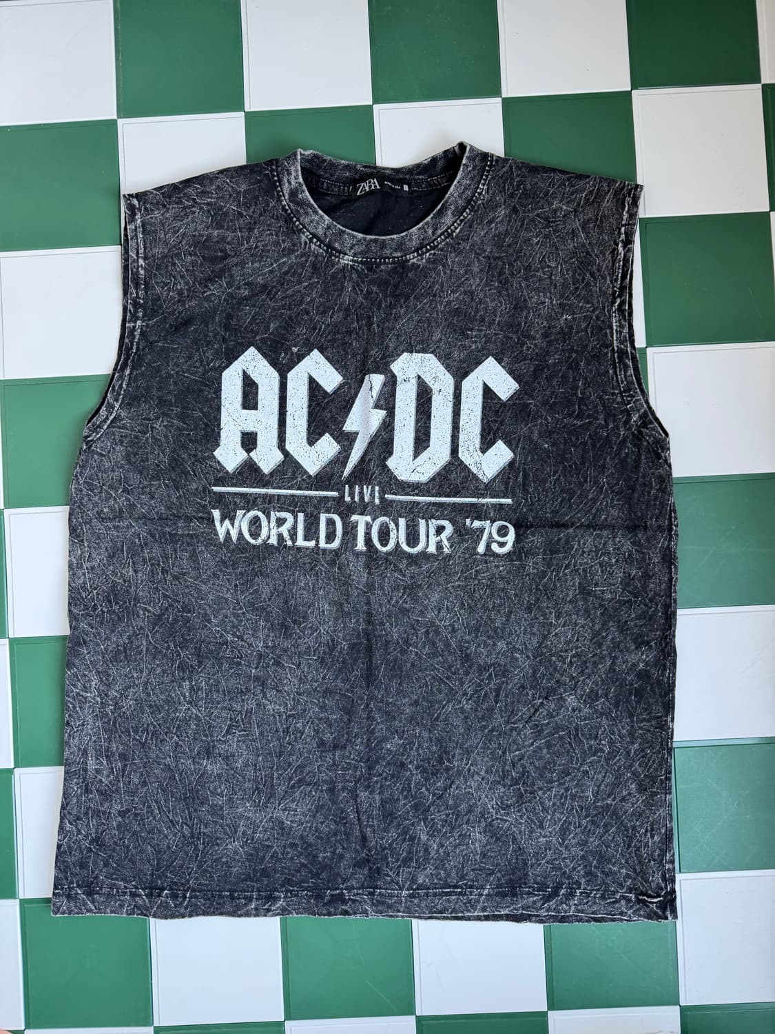 ACDC 월드투어 79 민소매 나시 티셔츠 상품이미지1