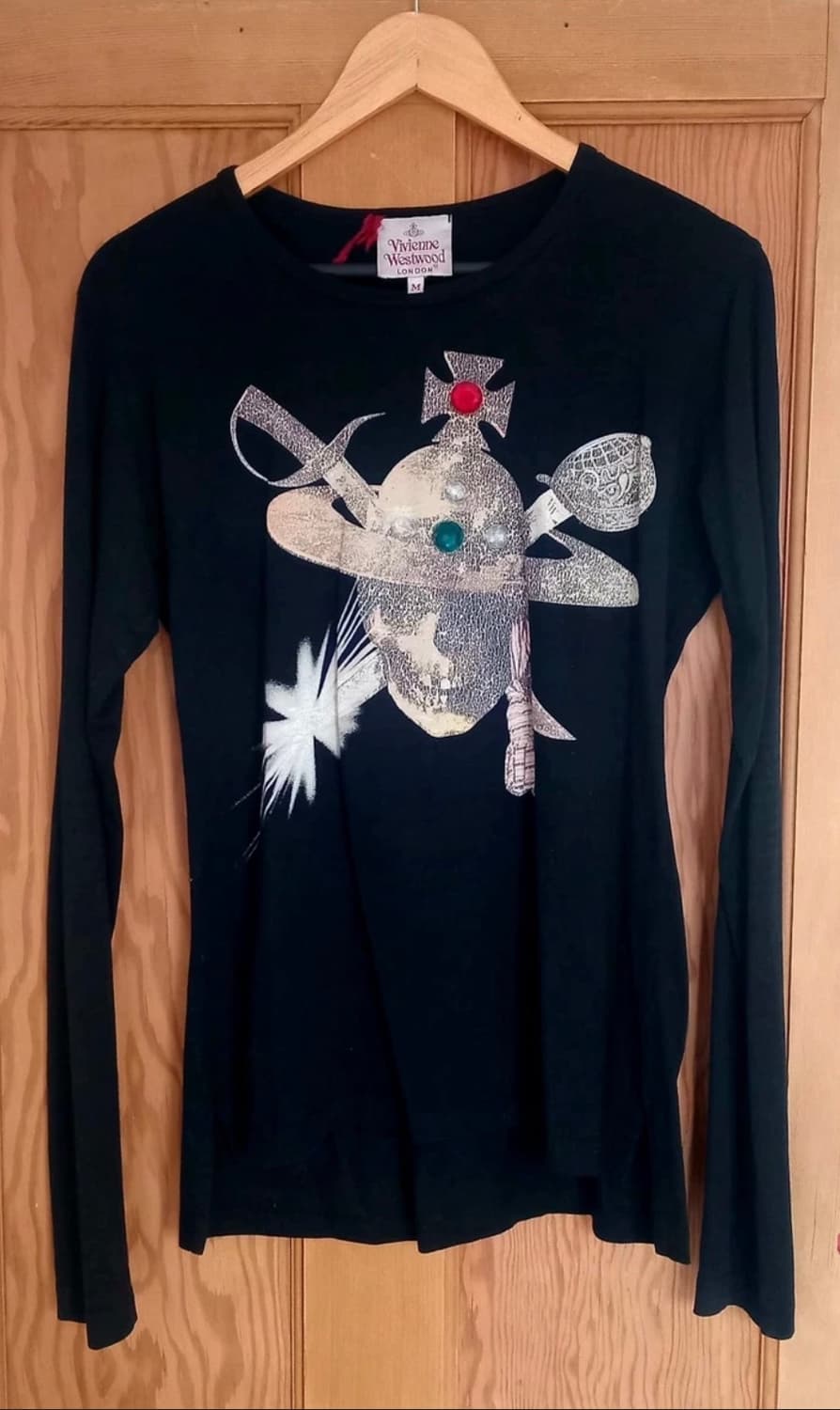 비비안 웨스트우드 skull long sleeve 상품이미지2