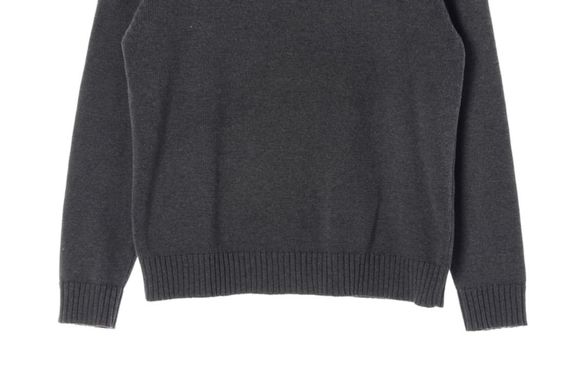 버버리 차콜 하프집업 니트 M 상품이미지4