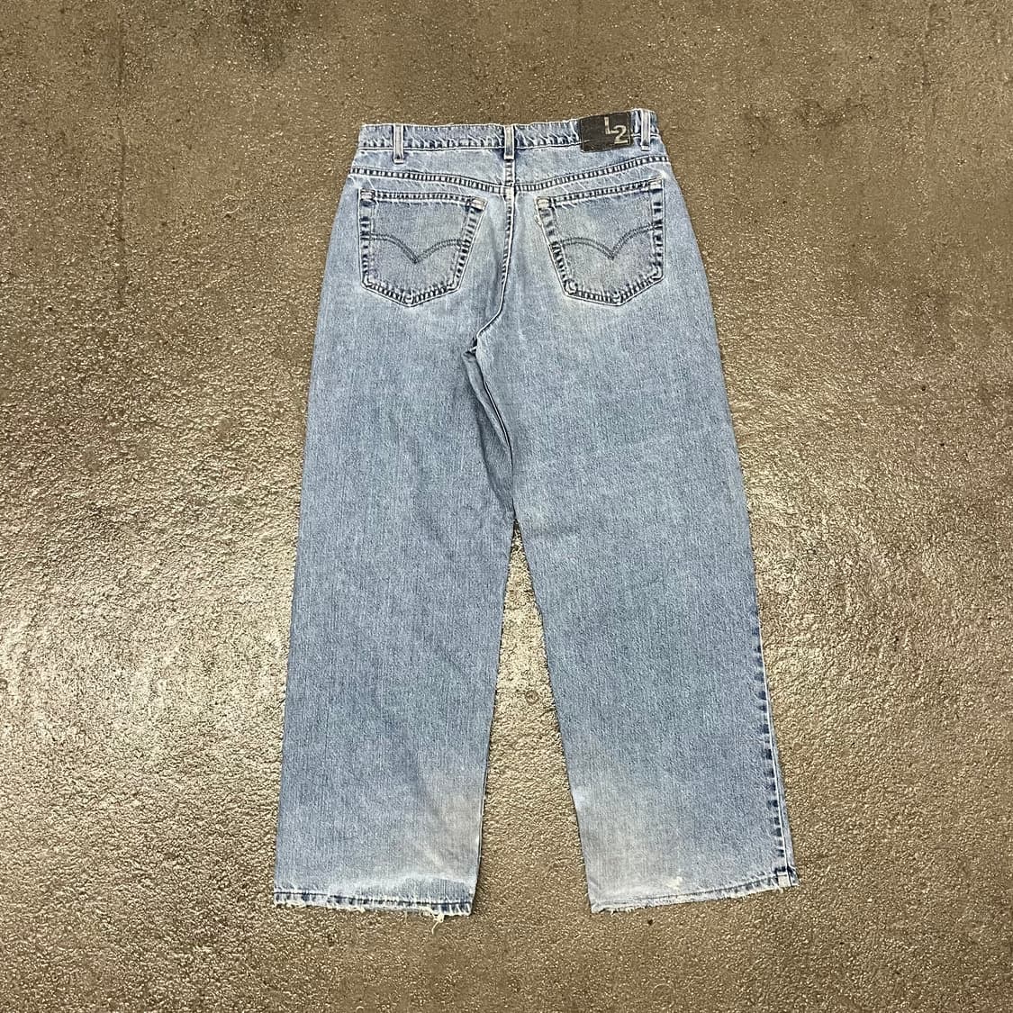 90s USA 리바이스 실버탭 데님 팬츠 (31“) 상품이미지3