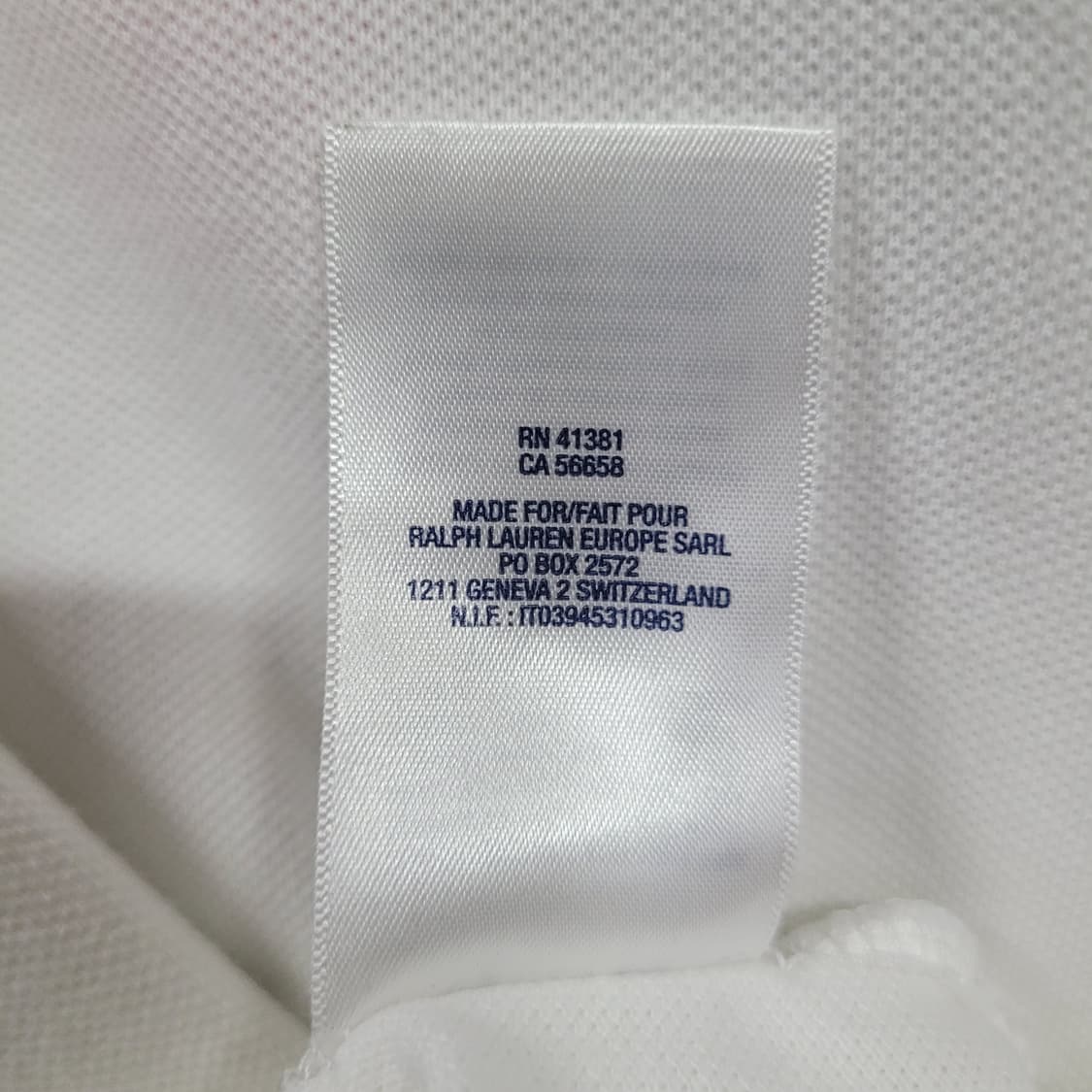 Ralph Lauren 랄프로렌 화이프 핑크 자수로고 빅포니 셔츠 상품이미지6