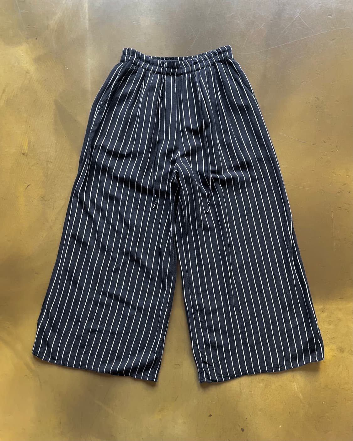 Jpn Vintage Stripe Real Wide Linen Pants 상품이미지8