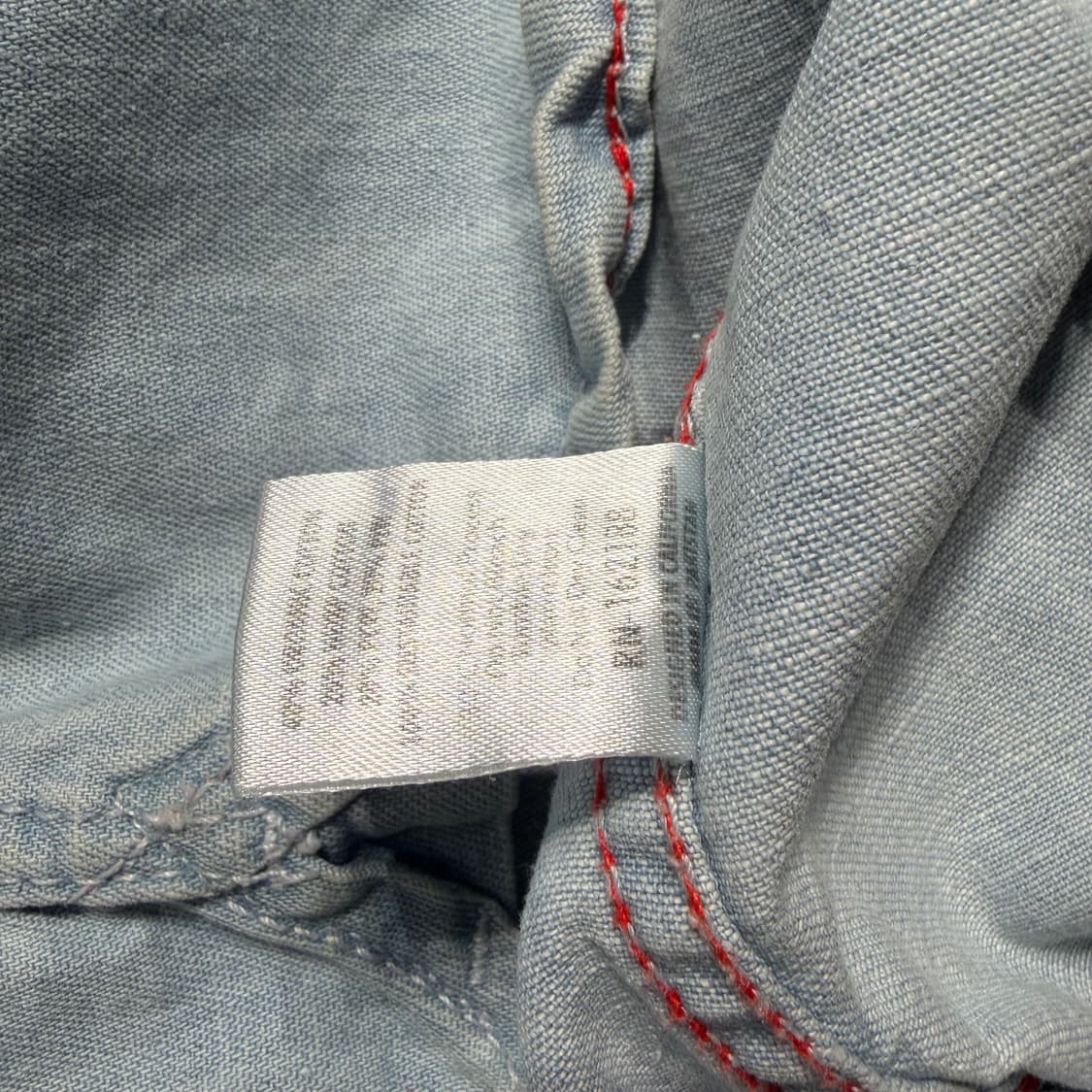 USA IRON&RESIN 웨스턴 데님 셔츠 XL 상품이미지3