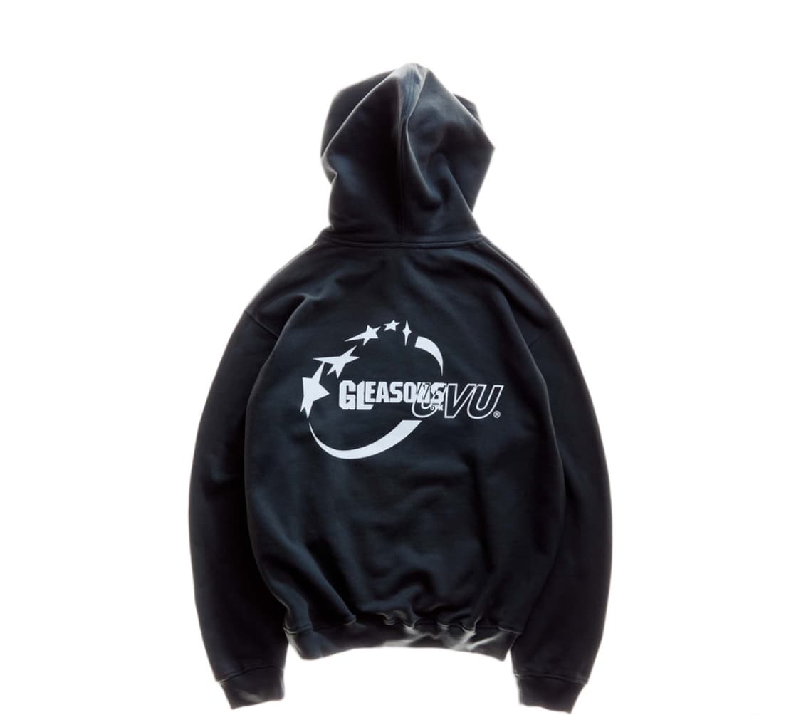 (M) UVU 뉴욕 후드티/ 글리슨 짐 후드 블랙 상품이미지1