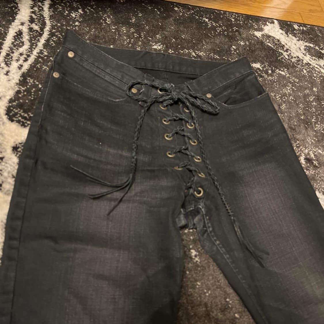 If six was nine washing denim 상품이미지5