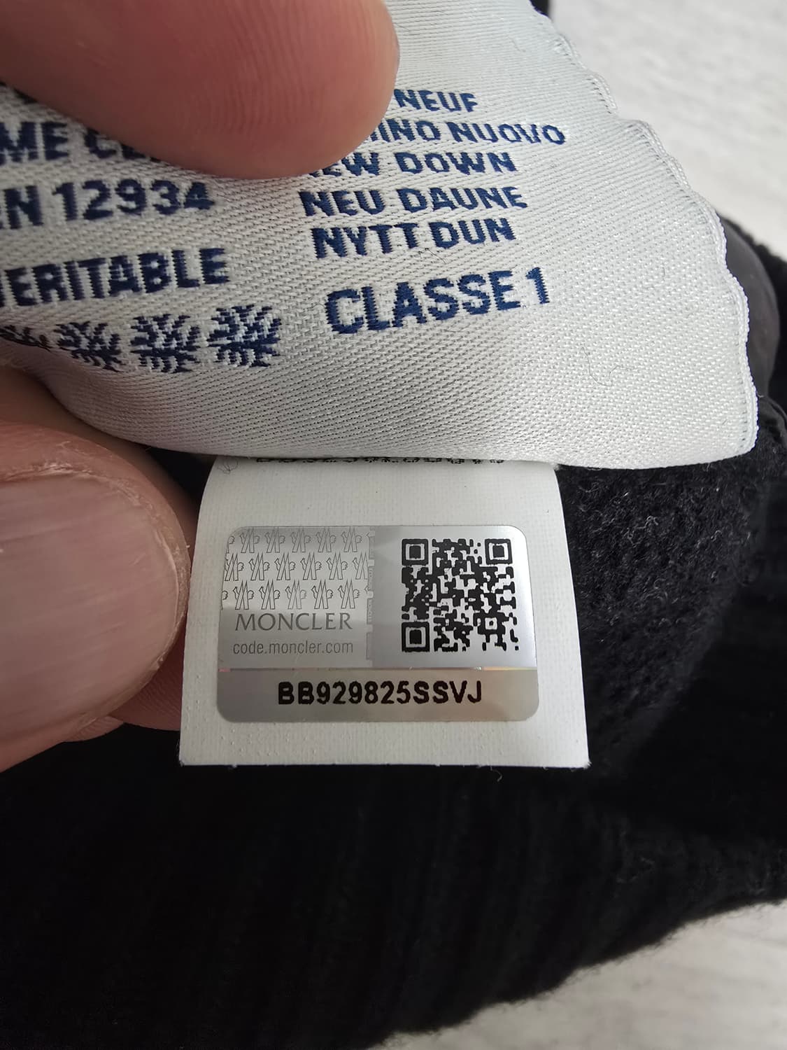 (정품) 몽클레어 니트패딩 XS (명품 여자 가디건 자켓 점퍼) 상품이미지6