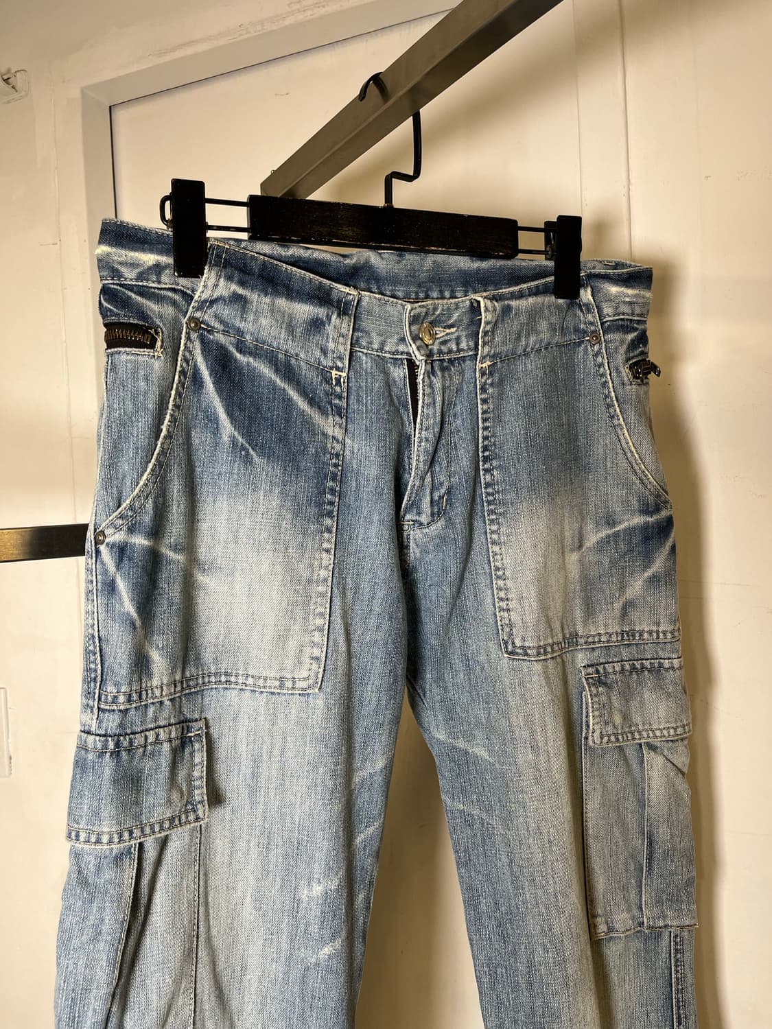 Detail Cargo Wide Denim Pants 상품이미지8