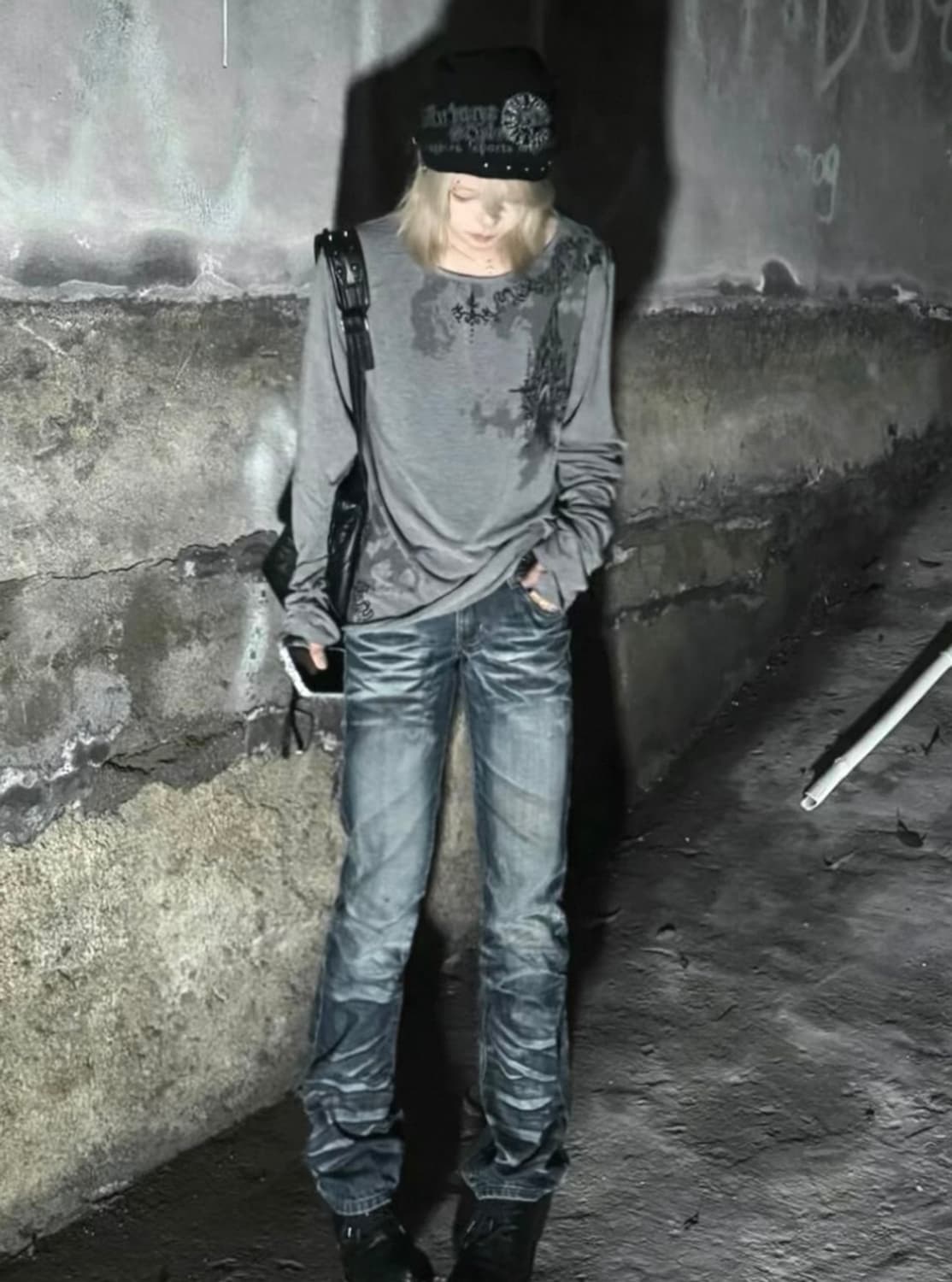 Y2k 펑크 롱슬리브 상품이미지3