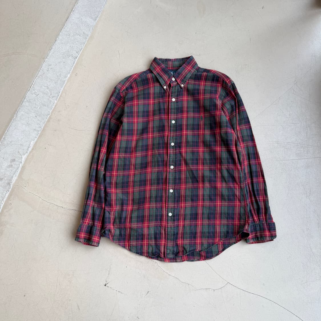 폴로 랄프로렌 체크 셔츠 상품이미지2