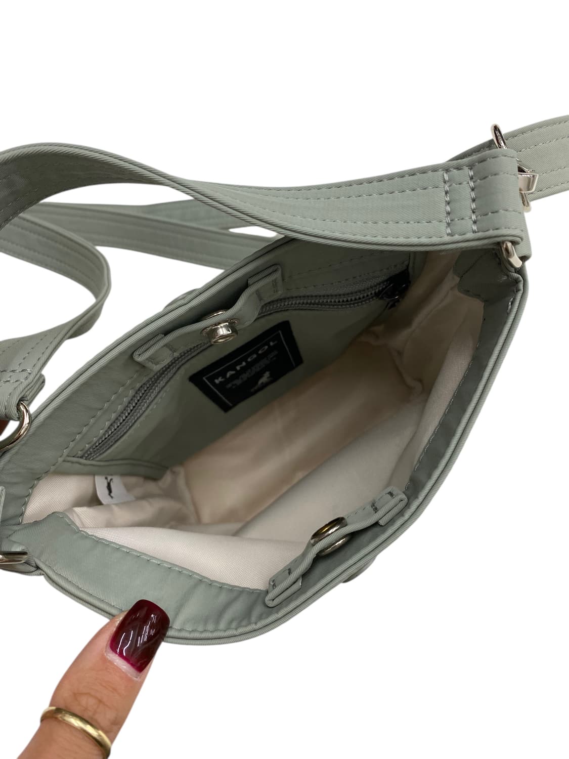 캉골 크로스백 가방 카키 상품이미지3