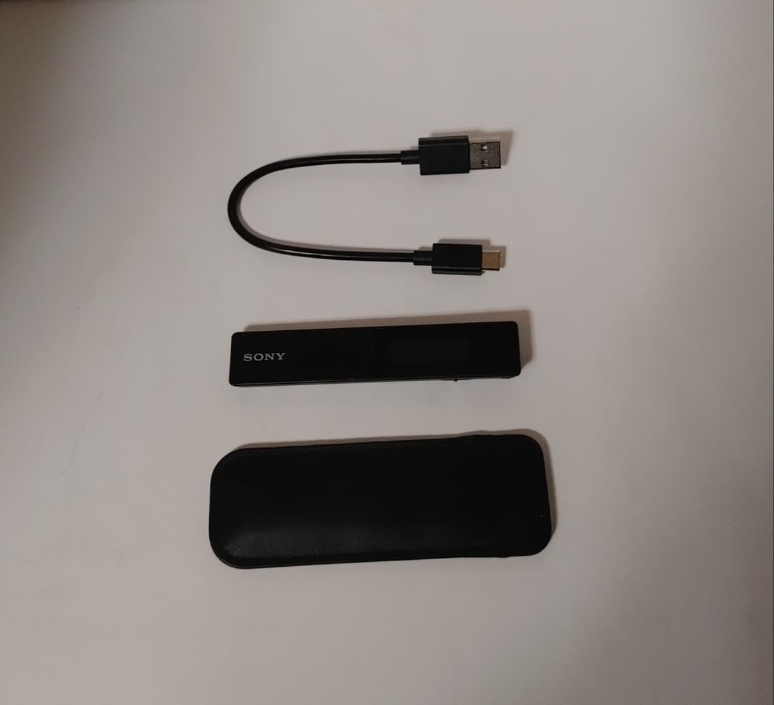 (풀박스) SONY 소니 보이스 레코더 TX660 녹음기 상품이미지6