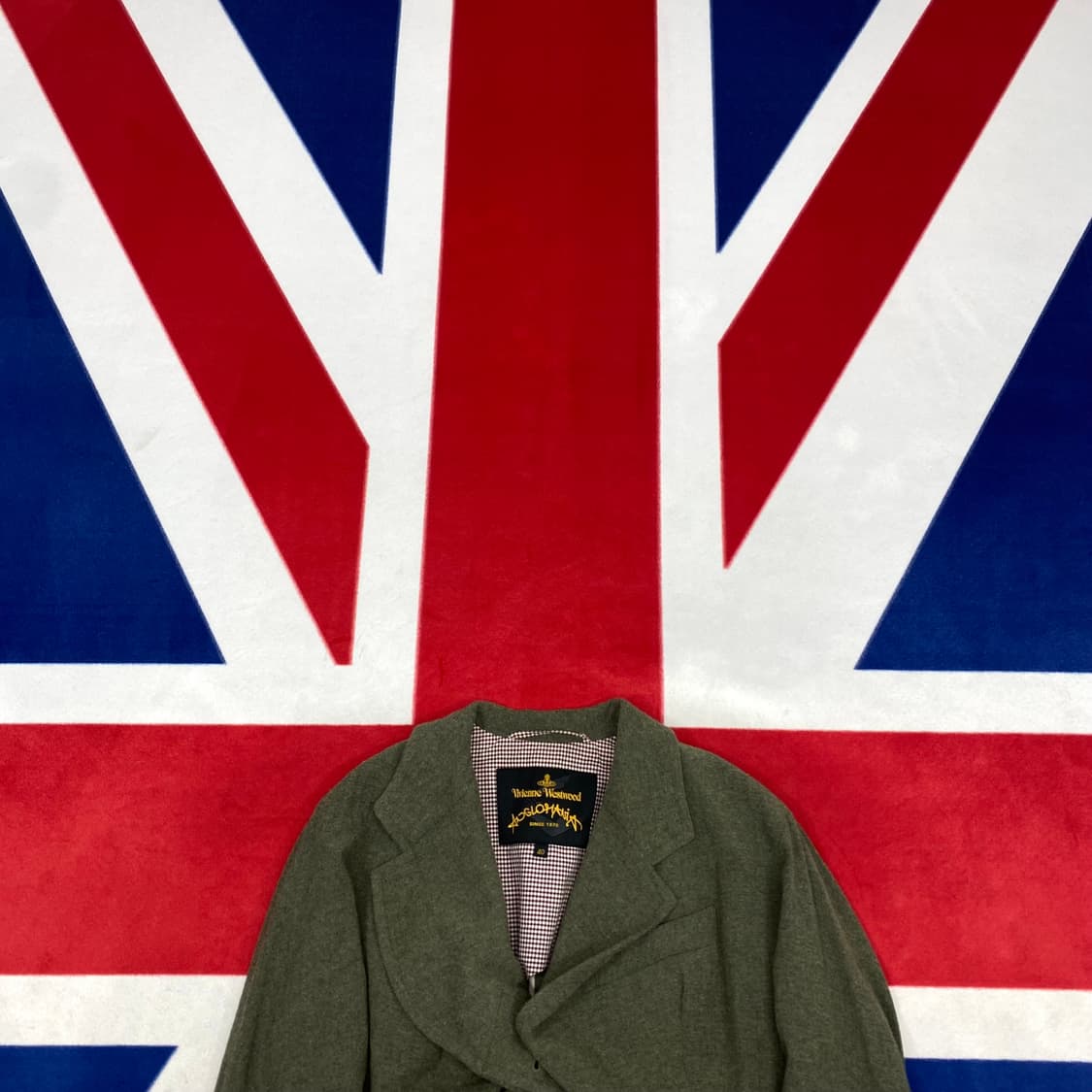 비비안웨스트우드 셔링 울자켓 여성40 실측 55반 상품이미지2