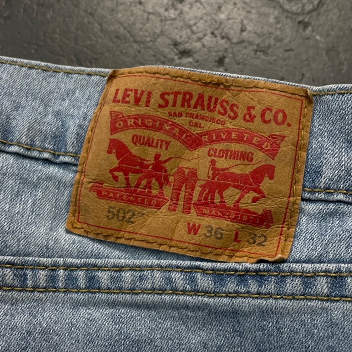 36 리바이스 502 청바지  상품이미지6