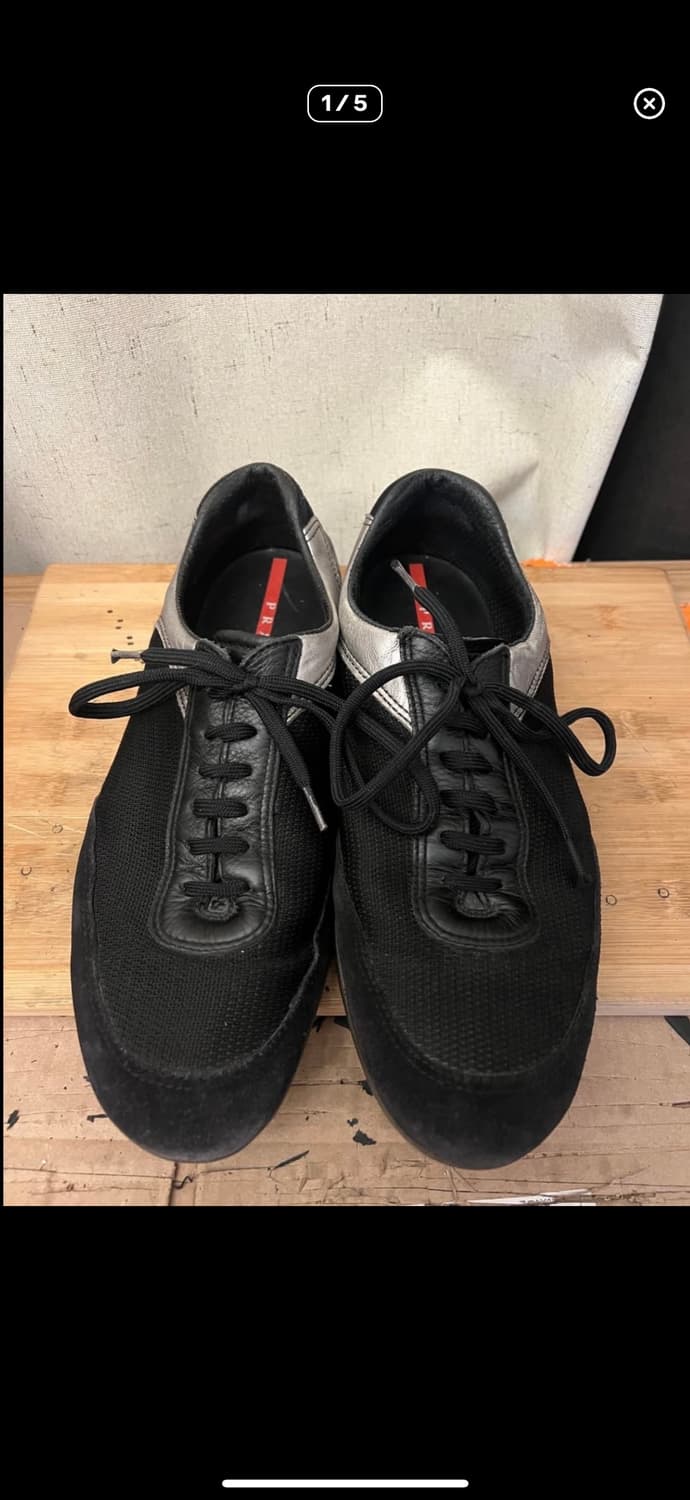 프라다 아메리카컵 매쉬실버 90-00s 상품이미지1