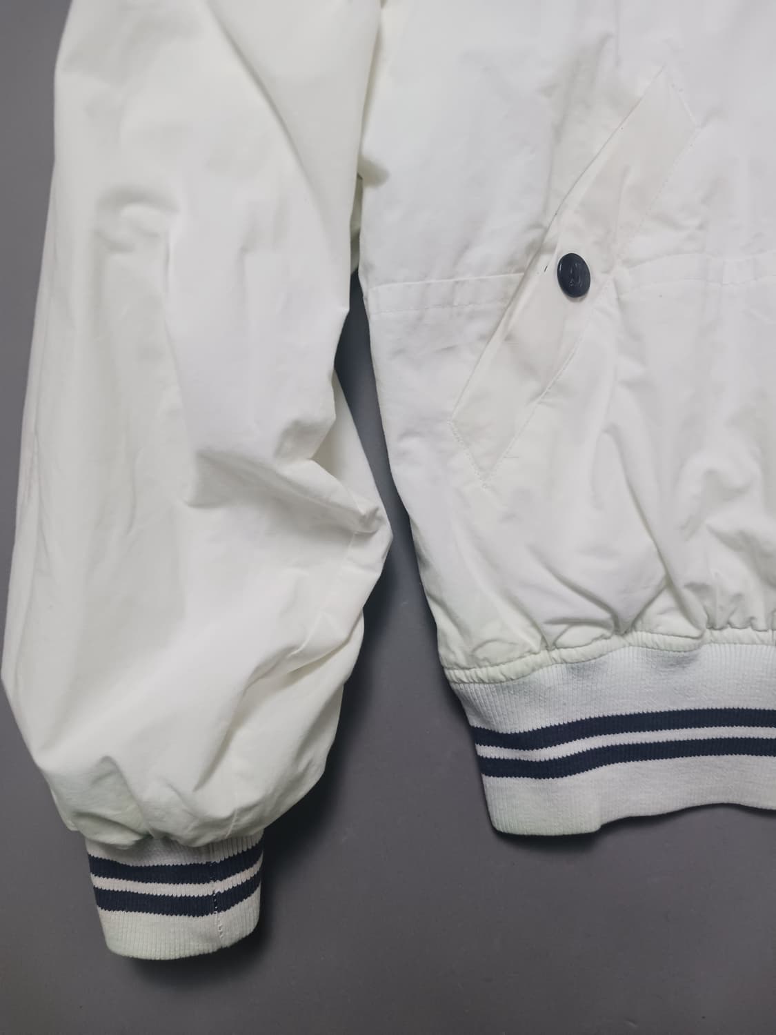 [XL] 노티카 재팬 90S 리버시블 봄버 자켓 그린/화이트 상품이미지3