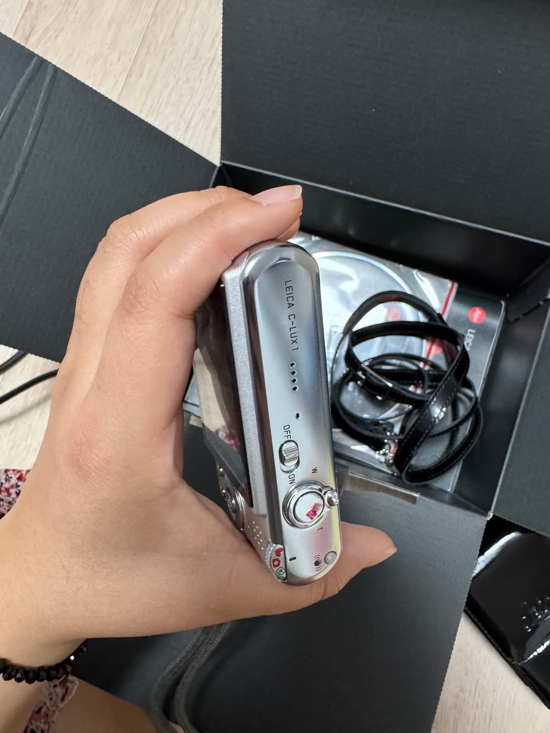 최상급 라이카 C-LUX1 실버 (박스제품) 디지털 카메라 판매(급처) 상품이미지2