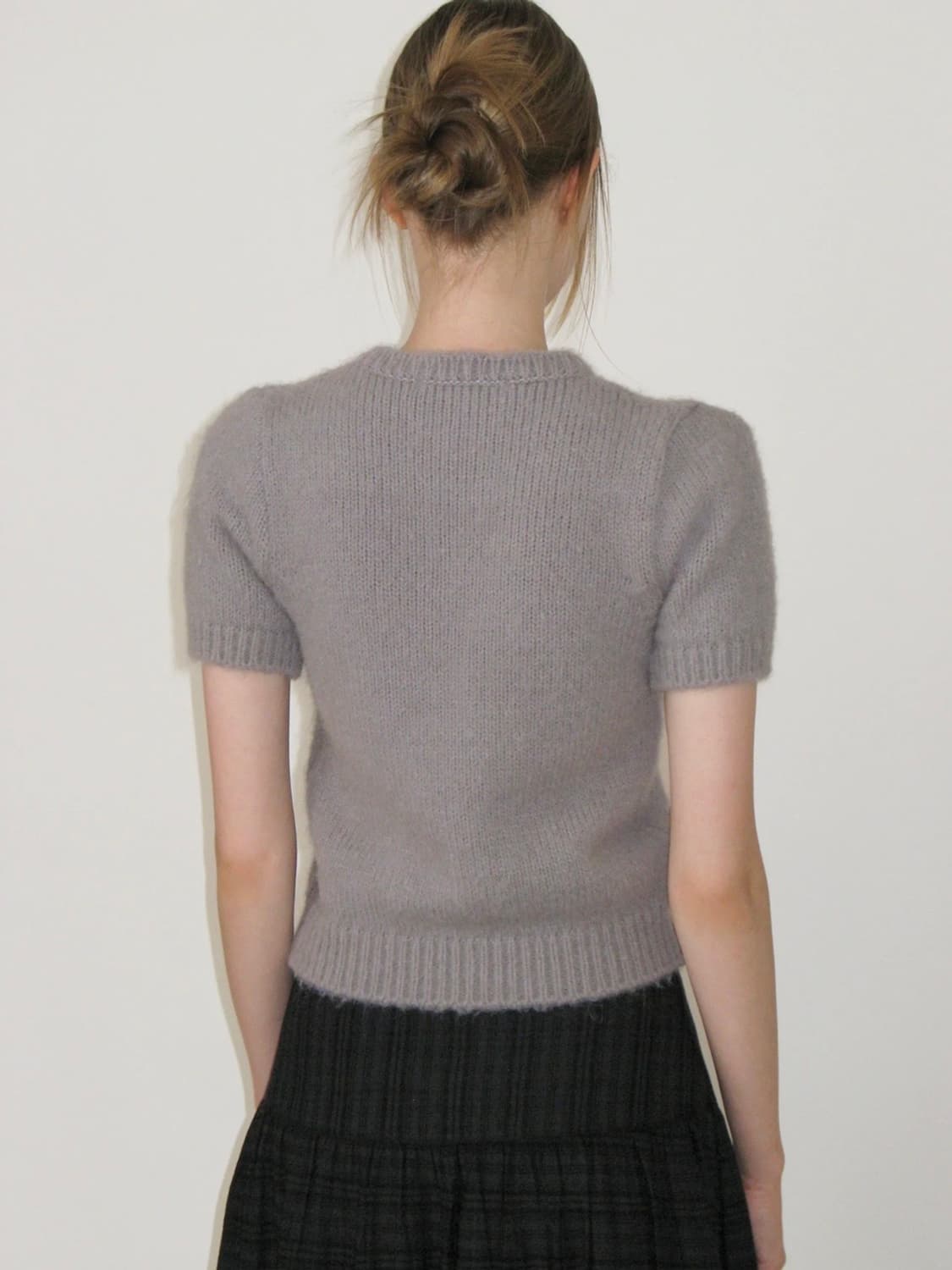 썬번프로젝트 half wool knit gray 상품이미지3