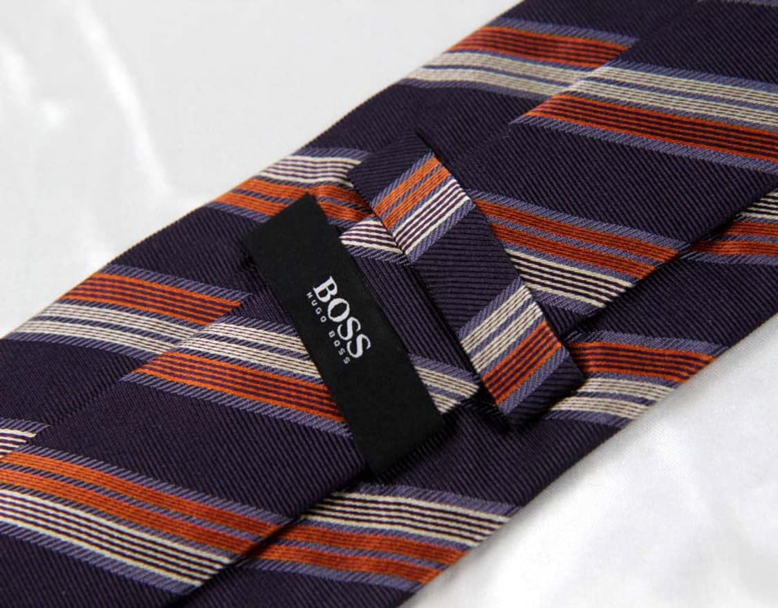 휴고보스 8.8cm A+등급 남자 명품 넥타이 상품이미지3