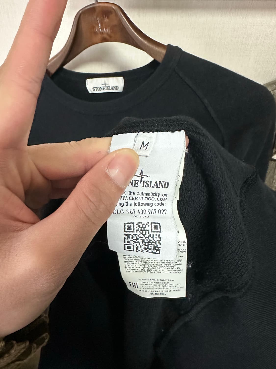 스톤아일랜드 맨투맨 M(90-95) 상품이미지6