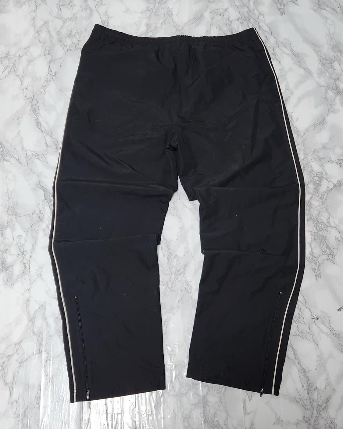 나이키 사이드라인 트랙팬츠 바람막이 와이드 블랙 바지 상품이미지3