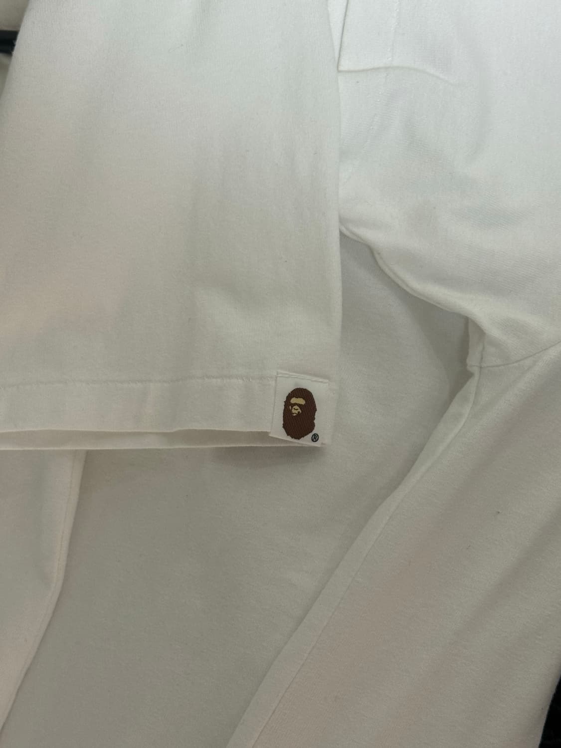 Bape 베이프 반팔 티셔츠 화이트 상품이미지5