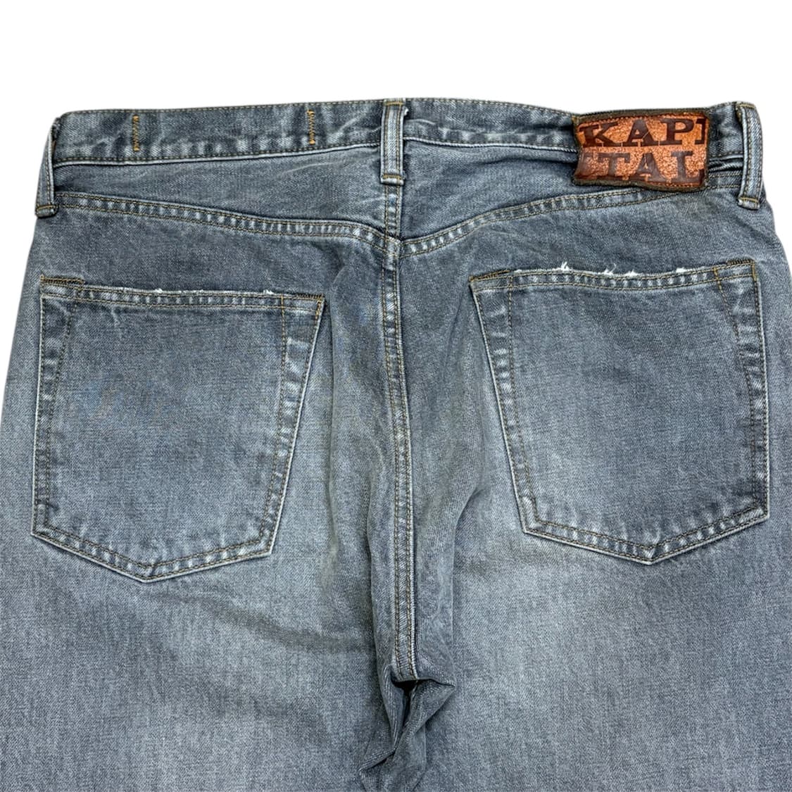 캐피탈 / 14oz 몽키시스코 데님 흑청 상품이미지4