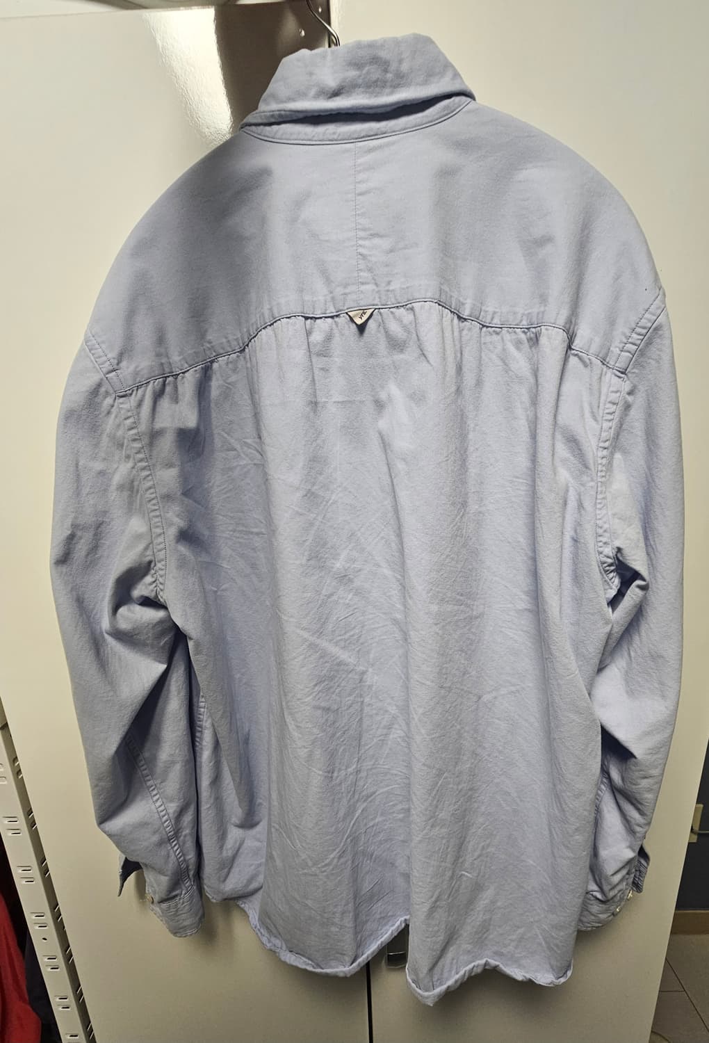 [2] 이얼즈어고 코튼드릴 포이카 셔츠 V2 SAX  상품이미지3