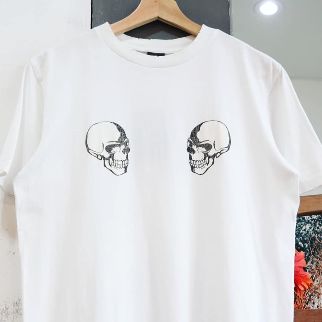 넘버나인 더블스컬 하프티셔츠 상품이미지3