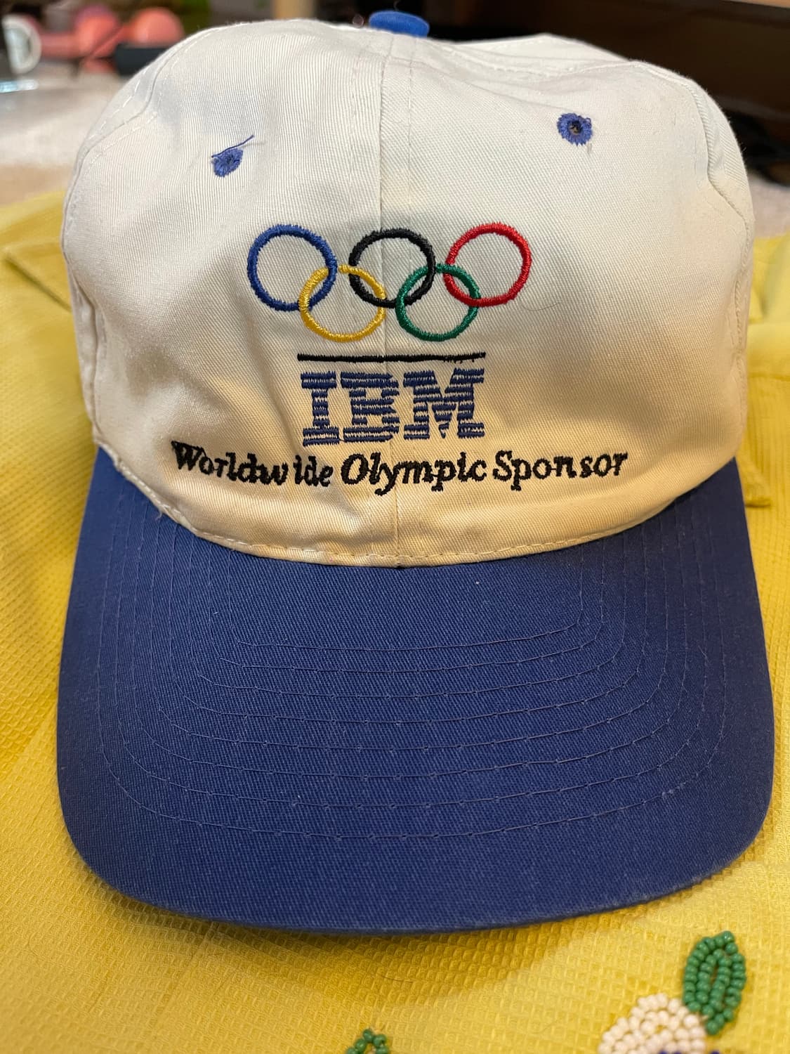 IBM 올림핏 스폰서 모자 햇 OS 상품이미지1