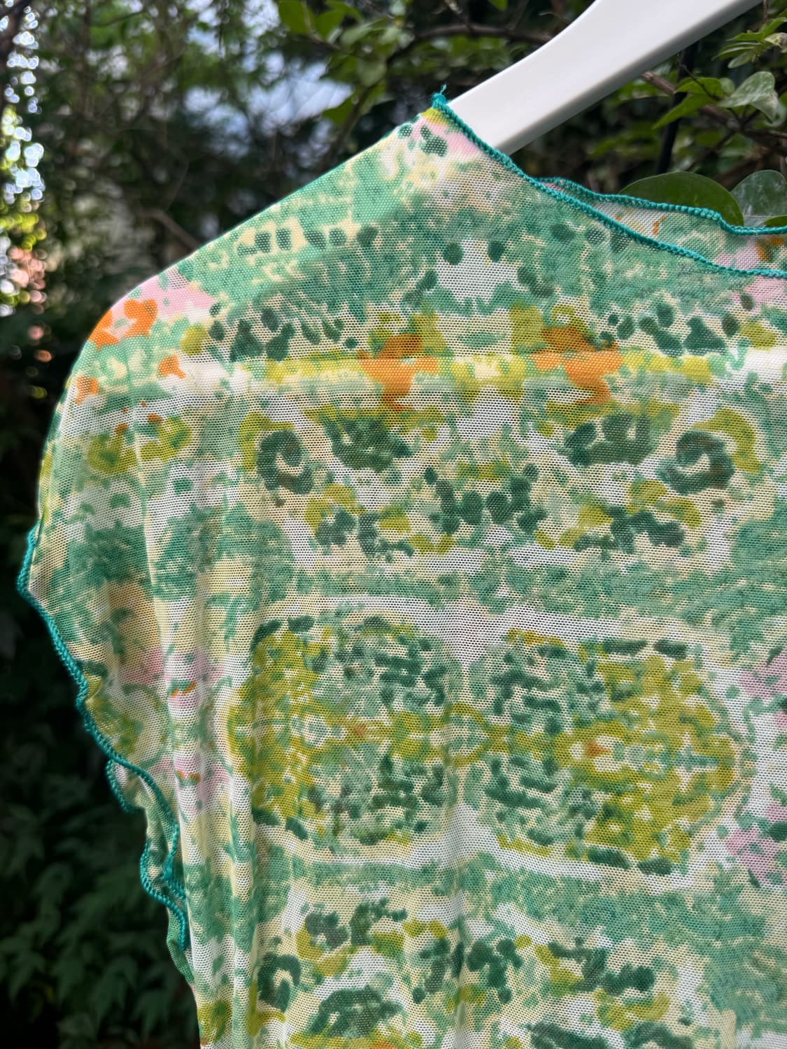 DONNA Psychedelic Mesh Top 메쉬 탑 상품이미지2