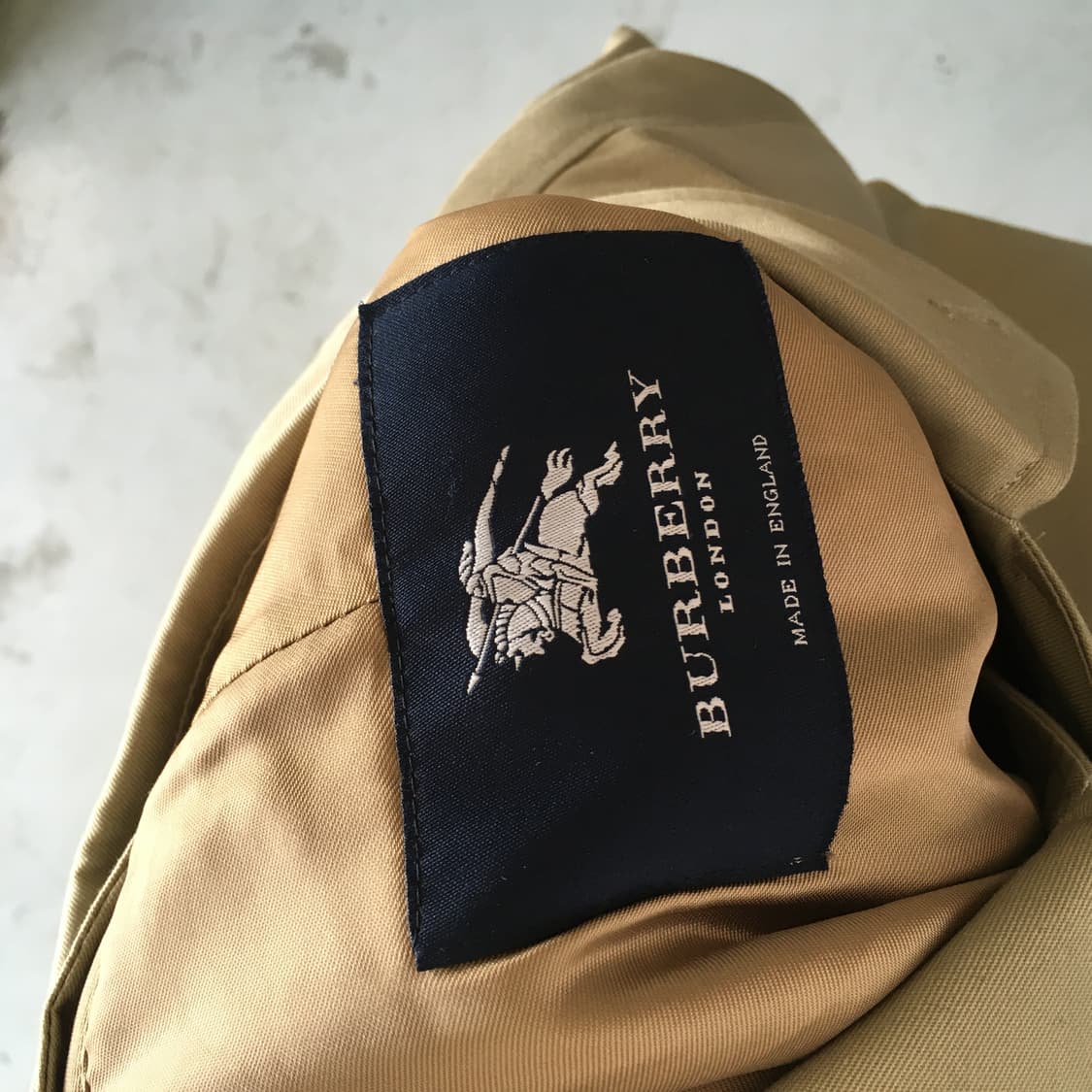 2000‘s Burberrys Gabardine Single Coat 상품이미지10