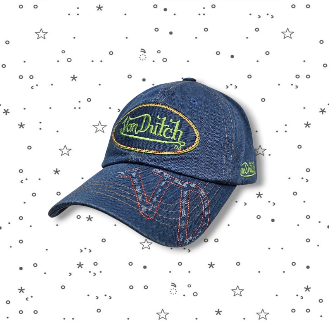  VonDutch 본더치 데님 캡 상품이미지1