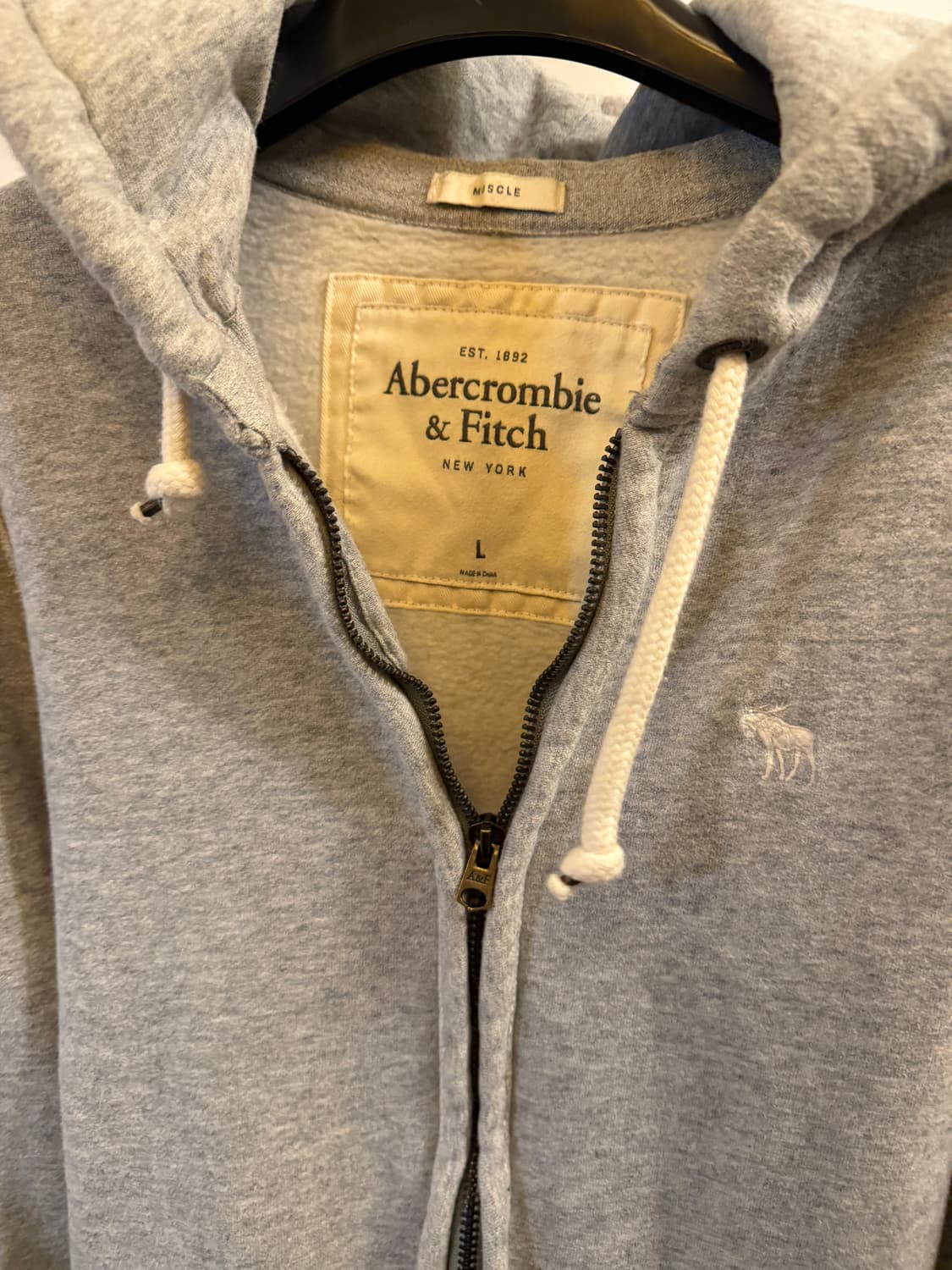 아베크롬비 희귀 스몰로고 후드집업 상품이미지4