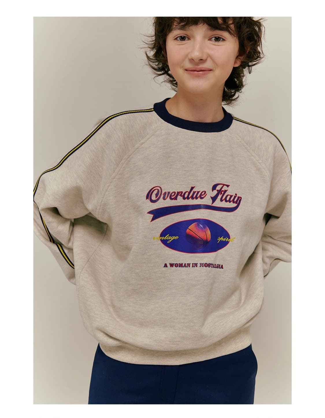 오버듀플레어 빈티지맨투맨 상품이미지2