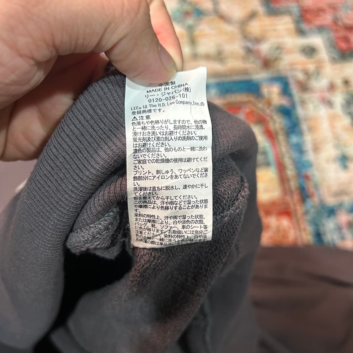 [XL] 00s LEE 재팬 스웻셔츠 맨투맨 상품이미지7