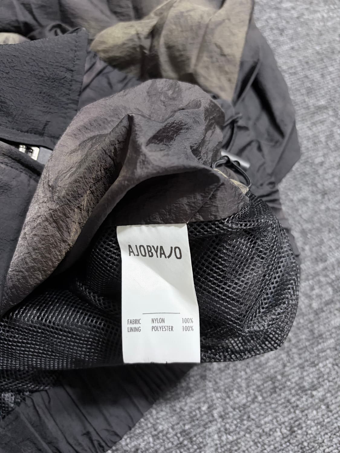 아조바이아조 타이다이 플리츠 자켓 상품이미지4