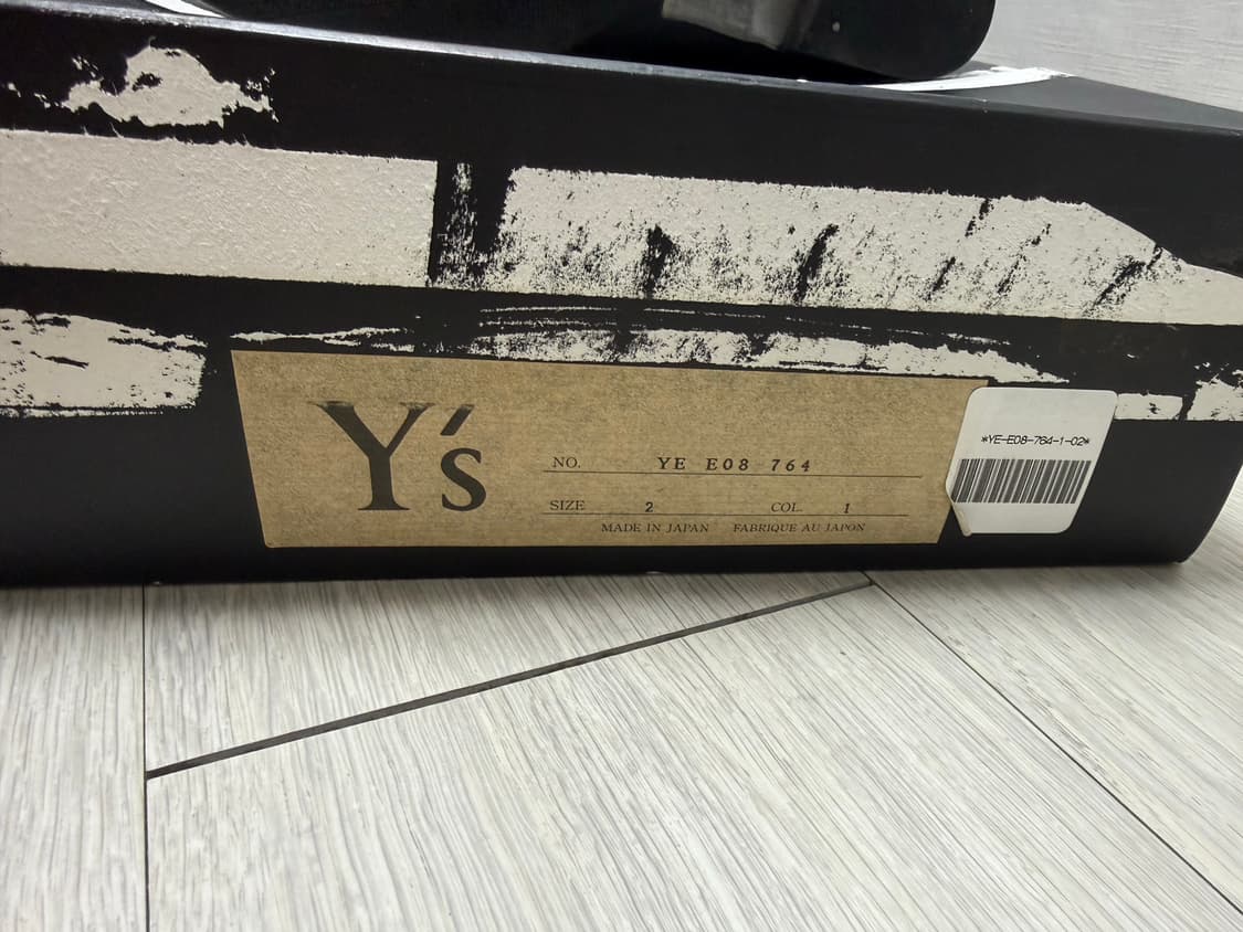 (240-245)요지야마모토 ys 레더 롱부츠 상품이미지5