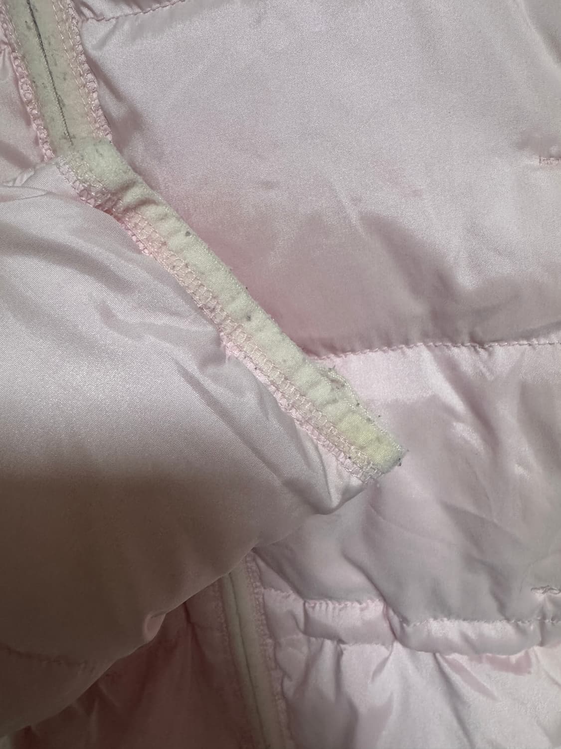 빈티지 핀터레스트 폴로걸즈XL 푸퍼패딩 핑크 딸기우유 상품이미지7