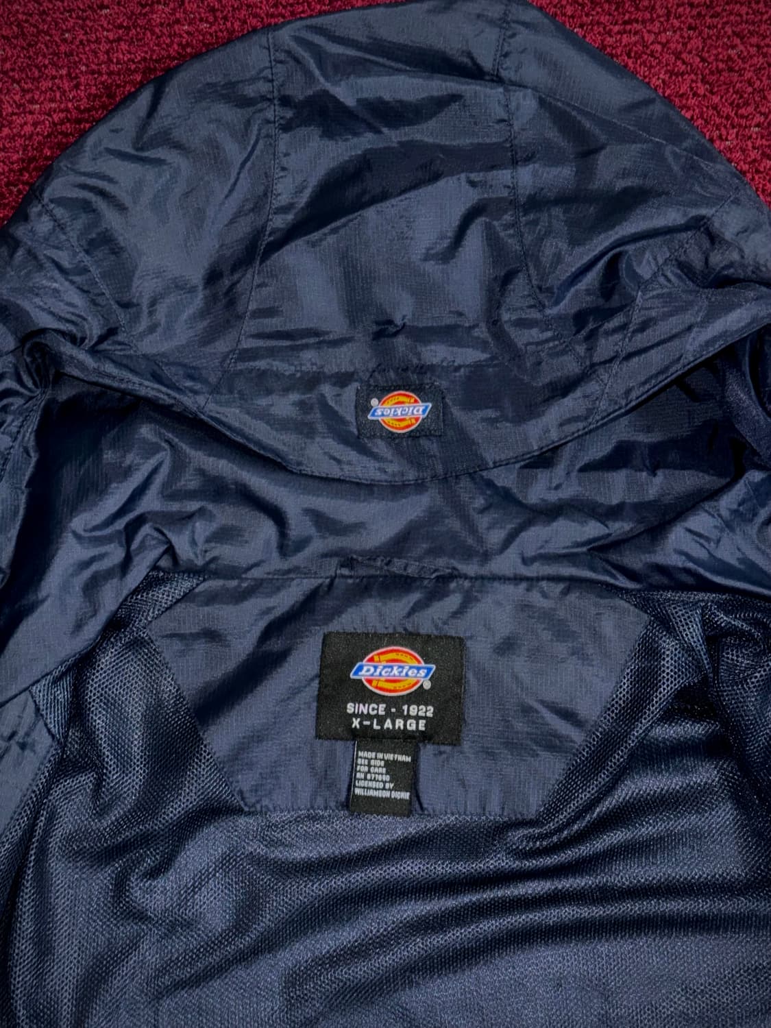 디키즈 1992 후드 바람막이 네이비 XL 상품이미지4