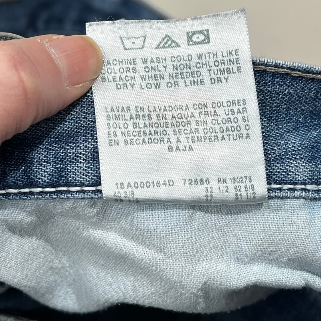 랭글러 카펜터 데님팬츠 s08861 상품이미지8