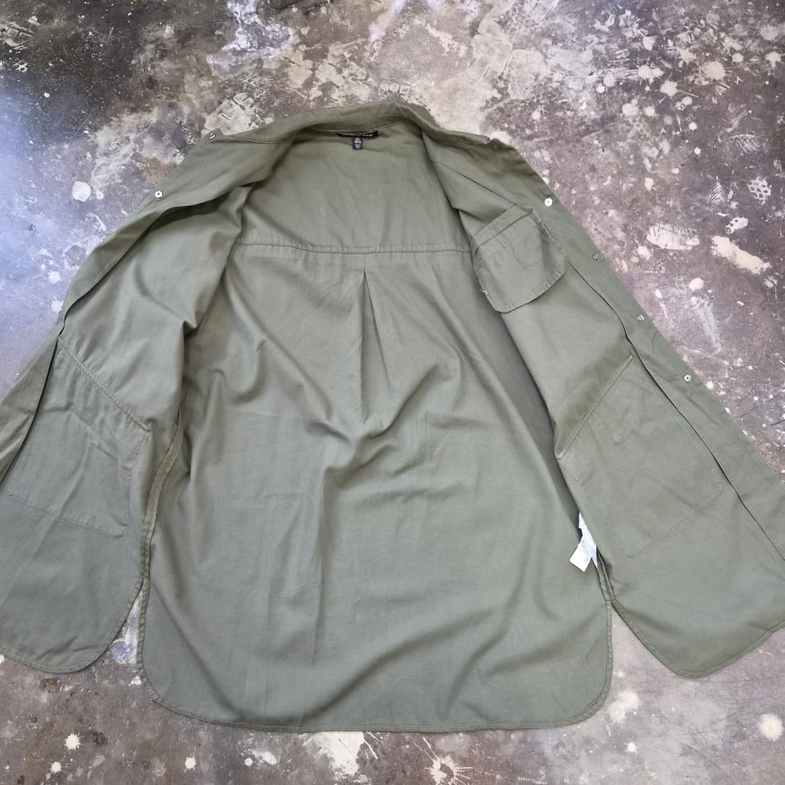 L) ZARA 자라 큐빅 디테일 야상 자켓 코트 상품이미지6