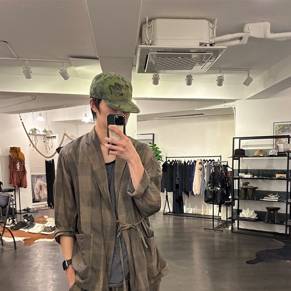 카시라 카모플라주 캡 상품이미지3