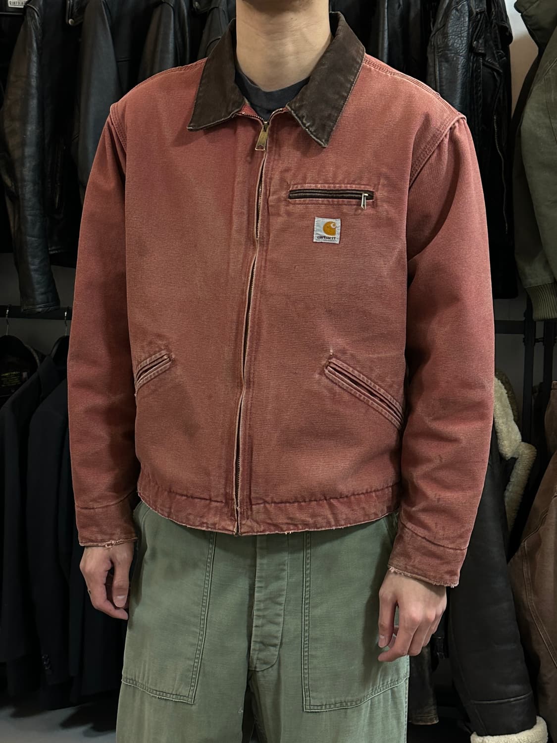 00's OG 칼하트 J97 디트로이트 칼하트 VRS 핑크 상품이미지10