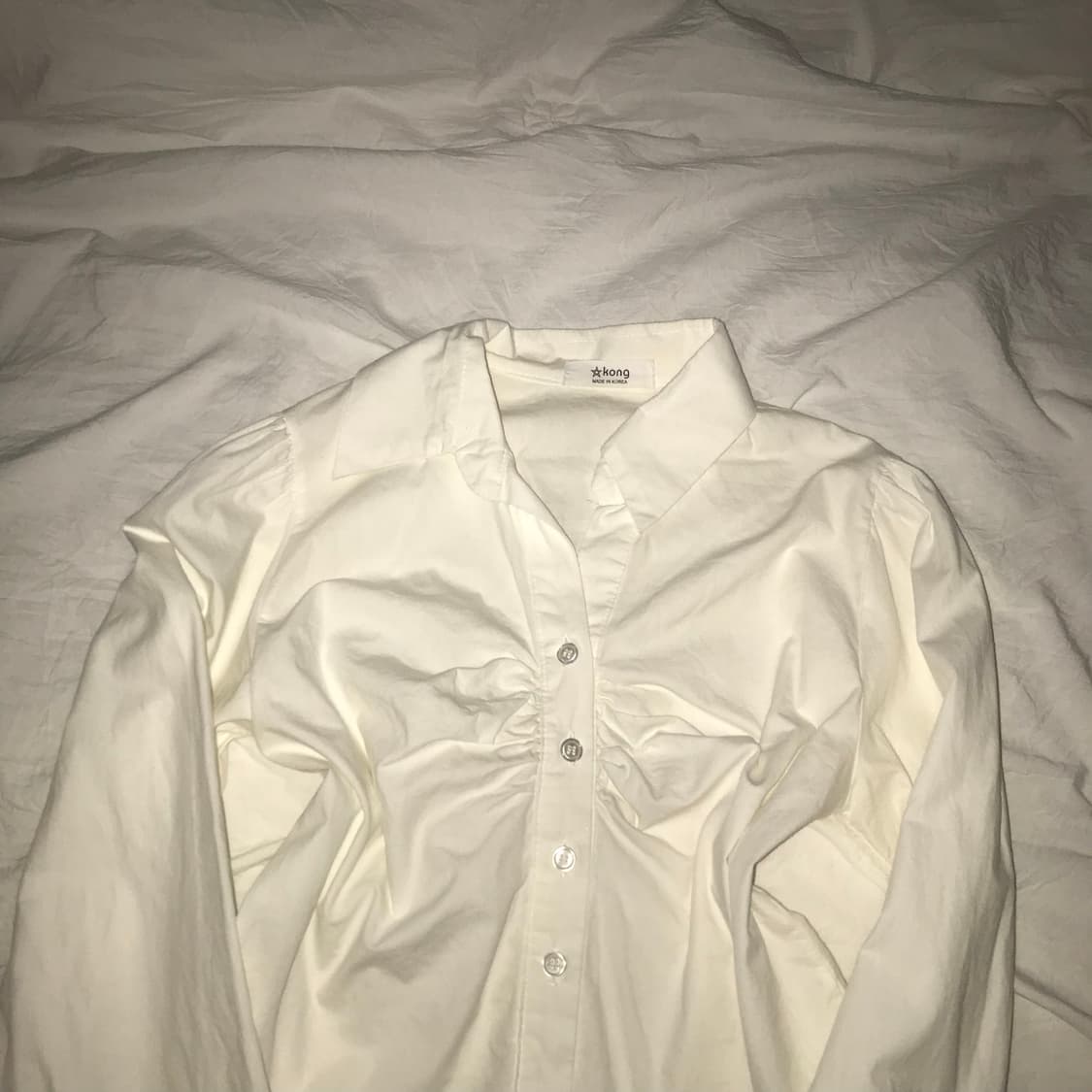 빈티지 크롭 셔츠 상품이미지2